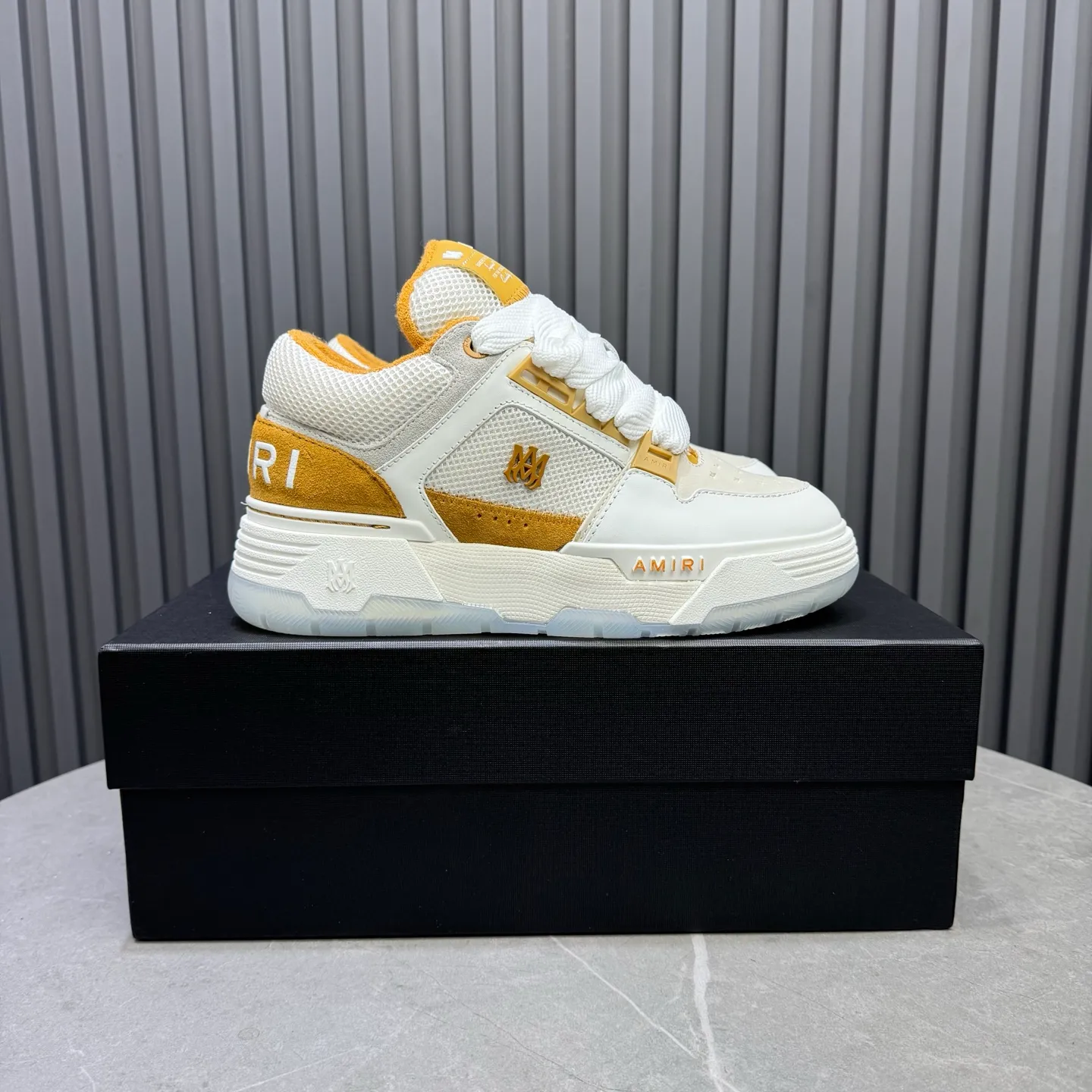 Men's shoes 💰660💰 AMIRI AMIRI trendy brand hot sale 🔥 Available all year round, couples 💑 Official website synchronization Imported fabrics 1⃣️ vs 1⃣️ replica, original factory special original sole, 35-45 (45. non-refundable)
